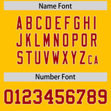 Custom Yellow Varsity Full-Snap Color Block Letterman Jacket