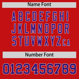 Custom Red Varsity Full-Snap Color Block Letterman Jacket