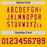 Custom Yellow Varsity Full-Snap Color Block Letterman Jacket