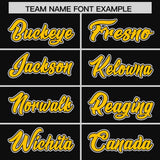 Custom Black Varsity Full-Snap Color Block Letterman Jacket