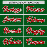 Custom Green Varsity Full-Snap Color Block Letterman Jacket