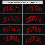 Custom Black Varsity Full-Snap Flower Pattern Letterman Two Tone Split Fashion Jacket