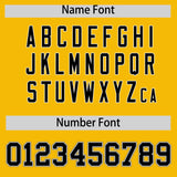 Custom Yellow Varsity Full-Snap Flower Pattern Letterman Two Tone Split Fashion Jacket