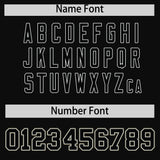 Custom Black Varsity Full-Snap Flower Pattern Letterman Two Tone Split Fashion Jacket