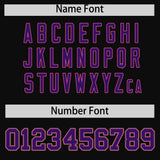 Custom Black Varsity Full-Snap Flower Pattern Letterman Two Tone Split Fashion Jacket