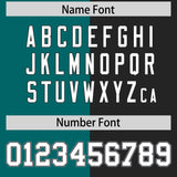 Custom Aqua Black Varsity Full-Snap Split Letterman Baseball Jacket