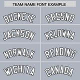 Custom Silver Black-White Color Block Varsity Full-Snap Letterman Hoodie Jacket