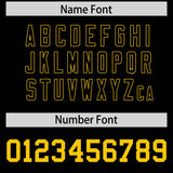 Custom Black Gold-White Color Block Varsity Full-Snap Letterman Hoodie Jacket