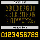 Custom Black Gold-White Color Block Varsity Full-Snap Letterman Hoodie Jacket