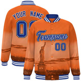 Custom City Connect Jacket Add Name Numbers Blend Windproof College Baseball Jacket