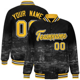 Custom City Connect Jacket Personalized Name Numbers Blend Windproof College Baseball Jacket
