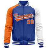 Custom Raglan Sleeves Varsity Jacket Casual Lightweight Plain Cardigan Coat Baseball Jackets