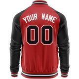 Custom Raglan Sleeves Casual Lightweight Varsity Jacket Personalized Stitched Letters & Number  Baseball Coat