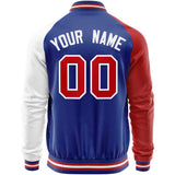 Custom Raglan Sleeves  Lightweight Varsity Jacket Personalized Stitched Letters & Number Letterman Baseball Coat