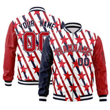 Custom Graffiti Pattern Varsity Personalized Letter And Number Fashion Lightweight Letterman Bomber Baseball Jacket