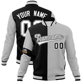 Custom Split Fashion Jacket Personalized Letterman Two Tone Sport Coat