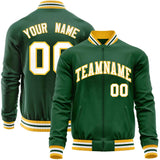 Custom Classic Style Letterman Jackets Personalized Stitched Letters & Number Full-Zip Mens Baseball Jacket