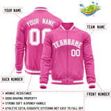 Custom Classic Style Men/Women/Youth Personalized Stitched Letters & Number Full-Zip Varsity Baseball Jacket