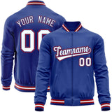 Custom Classic Style  Personalized Stitched Letters & Number Men/Women/Youth Varsity Full-Zip Baseball Jacket
