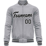 Custom Classic Style Stitched Letters & Number Design Your Style Varsity Full-Zip Baseball Jacket