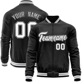 Custom Classic Style Stitched Letters & Number Design Your Style Varsity Full-Zip Baseball Jacket