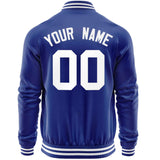 Custom Classic Style Stitched Letters & Number Design Your Style Varsity Full-Zip Baseball Jacket