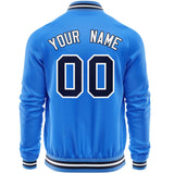 Custom Classic Style Stitched Letters & Number Design Your Style Varsity Full-Zip Baseball Jacket