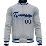 Custom Classic Style Stitched Letters & Number Design Your Style Varsity Full-Zip Baseball Jacket