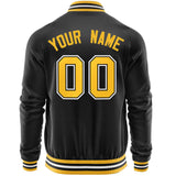 Custom Classic Style Stitched Letters & Number Design Your Style Varsity Full-Zip Baseball Jacket