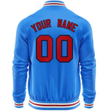 Custom Classic Style Stitched Letters & Number Design Your Style Varsity Full-Zip Baseball Jacket