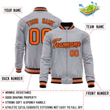 Custom Classic Style Stitched Letters & Number Design Your Style Varsity Full-Zip Baseball Jacket