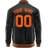 Custom Classic Style Stitched Letters & Number Design Your Style Varsity Full-Zip Baseball Jacket