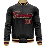 Custom Classic Style Stitched Letters & Number Design Your Style  Letterman Bomber Coat
