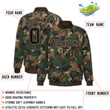 Custom Graffiti Pattern Jacket Personalized Name Number Windreaker Letterman Casual  Full-Snap Jackets