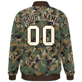 Custom Graffiti Pattern Jacket Personalized Name Number Varsity Casual Letterman Full-Snap Baseball  Jackets