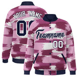 Custom Graffiti Pattern Jacket Personalized Name Number Windreaker Letterman Casual  Full-Snap Jackets