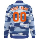 Custom Graffiti Pattern Jacket Personalized Name Number Windreaker Letterman Casual  Full-Snap Jackets