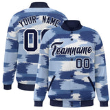 Custom Graffiti Pattern Jacket Personalized Name Number Windreaker Letterman Casual  Full-Snap Jackets