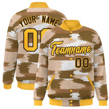 Custom Graffiti Pattern Jacket Personalized Name Number Windreaker Letterman Casual  Full-Snap Jackets