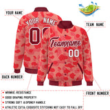 Custom Graffiti Pattern Jacket Personalized Name Number Windreaker Letterman Casual  Full-Snap Jackets