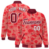 Custom Graffiti Pattern Jacket Personalized Name Number Windreaker Letterman Casual  Full-Snap Jackets