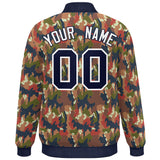 Custom Graffiti Pattern Jacket Personalized Name Number Windreaker Letterman Casual  Full-Snap Jackets
