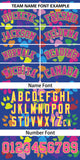 Custom Graffiti Pattern Pets Paw Prints Varsity Letterman Baseball Jacket Lightweight Full-Snap Jacket