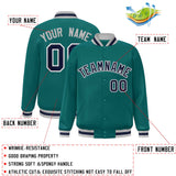Custom Classic Style Baseball Jacket Personalized Team Name Number Lightweight College Full-Snap Jacket for Men Women Youth