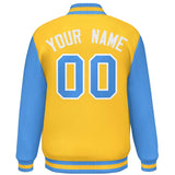 Custom Raglan Sleeves Baseball Jacket Personalized Team Name Number Varsity Casual Letterman Full-Snap Jackets Bomber Coat