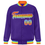 Custom Classic Style Baseball Jacket Personalized Team Name Number Lightweight College Coat for Men Women Youth