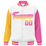 Custom Raglan Sleeves Baseball Jacket Personalized Team Name Number Performance Varsity Letterman Jackets