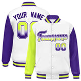Custom Raglan Sleeves Baseball Jacket Personalized Team Name Number Performance Varsity Letterman Jackets