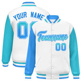 Custom Raglan Sleeves Baseball Jacket Personalized Team Name Number Performance Varsity Letterman Jackets