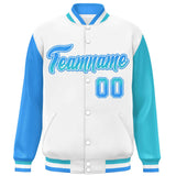 Custom Raglan Sleeves Baseball Jacket Personalized Team Name Number Performance Varsity Letterman Jackets